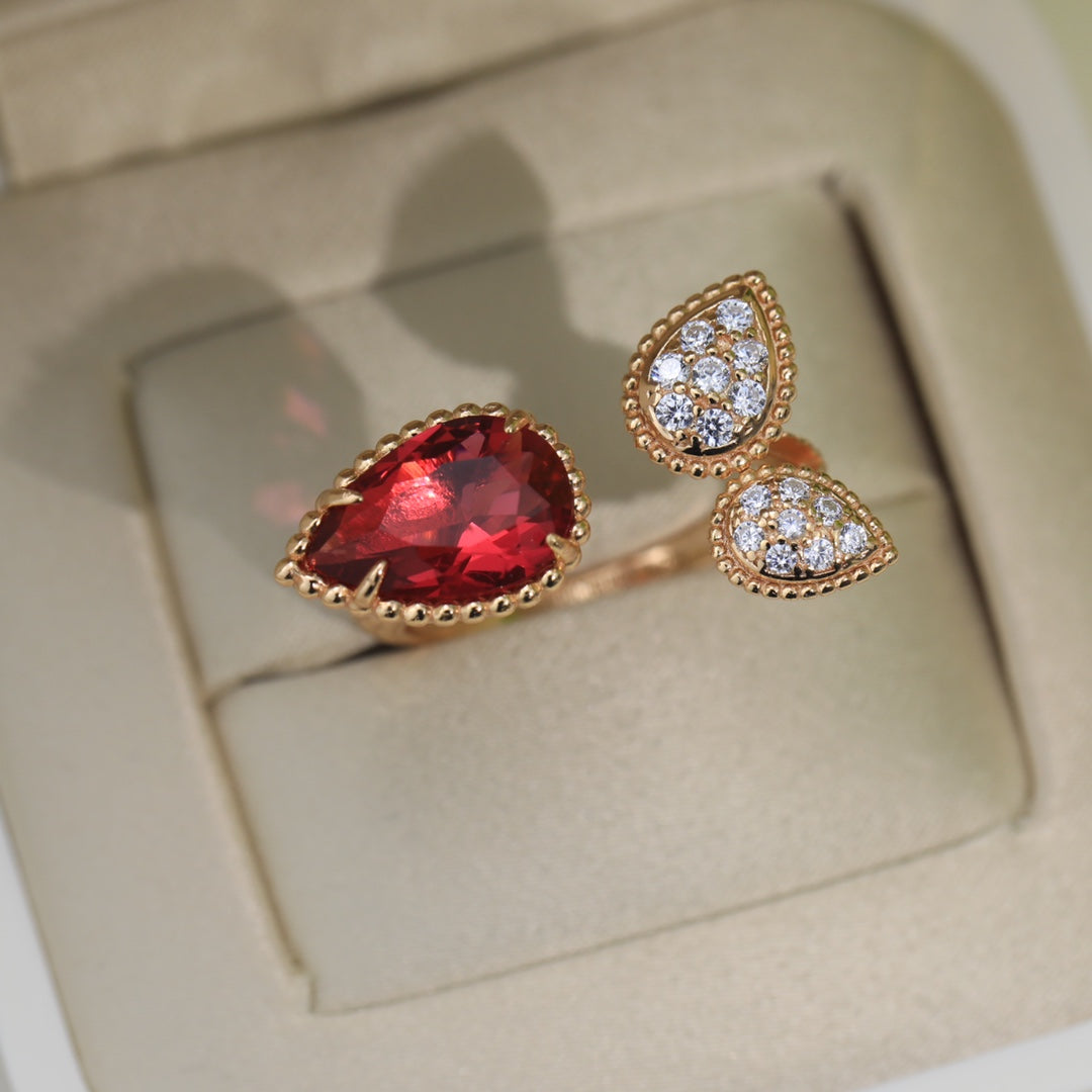 18K Serpent Boh ̈ ̈me Diamonds Ring