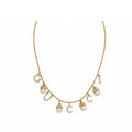 18K Gucci Double Fashion Show Chain Necklace