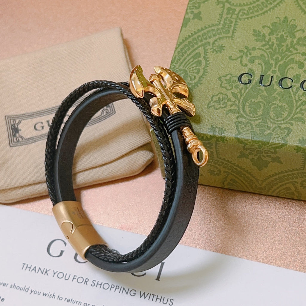 18K Gucci Double Anger Forrest Bracelet