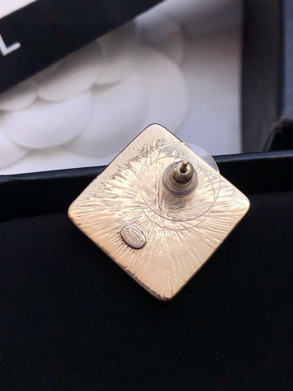 18K Chanel Vintage Earrings