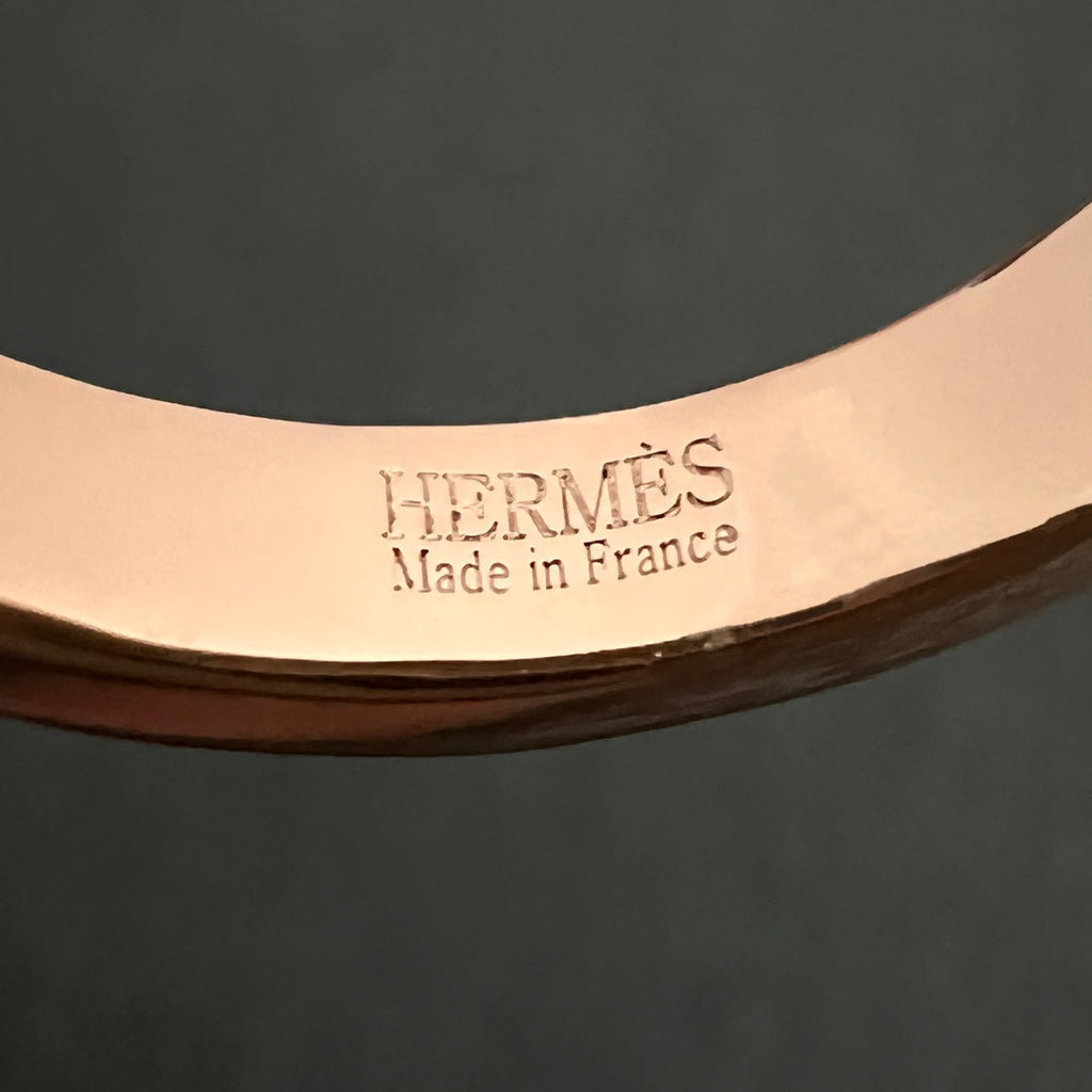 18K Hermes Kelly Gavroche Diamonds Ring
