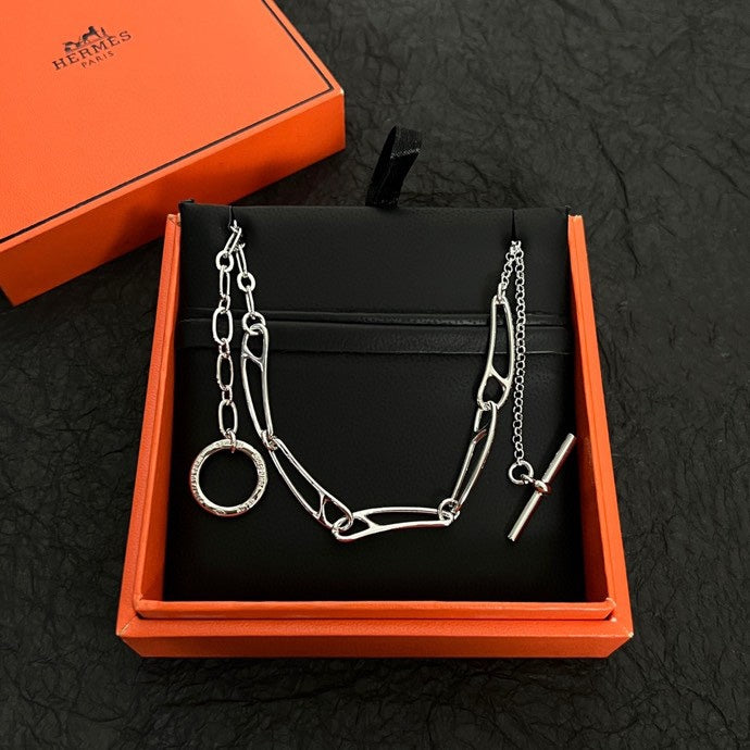 18K Hermes Chaine D'ancre Chain Necklace
