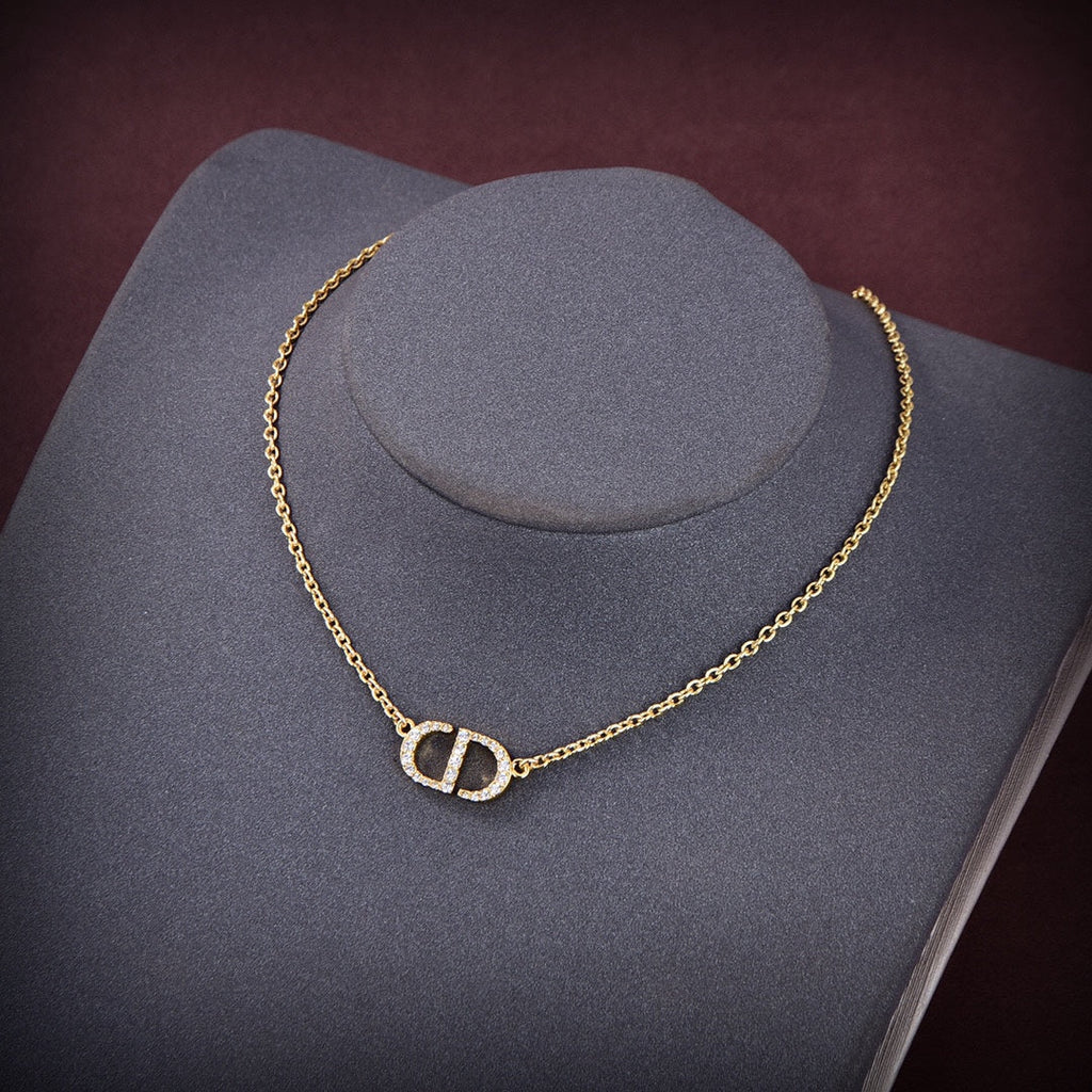 18K Dior Petit Diamonds Necklace