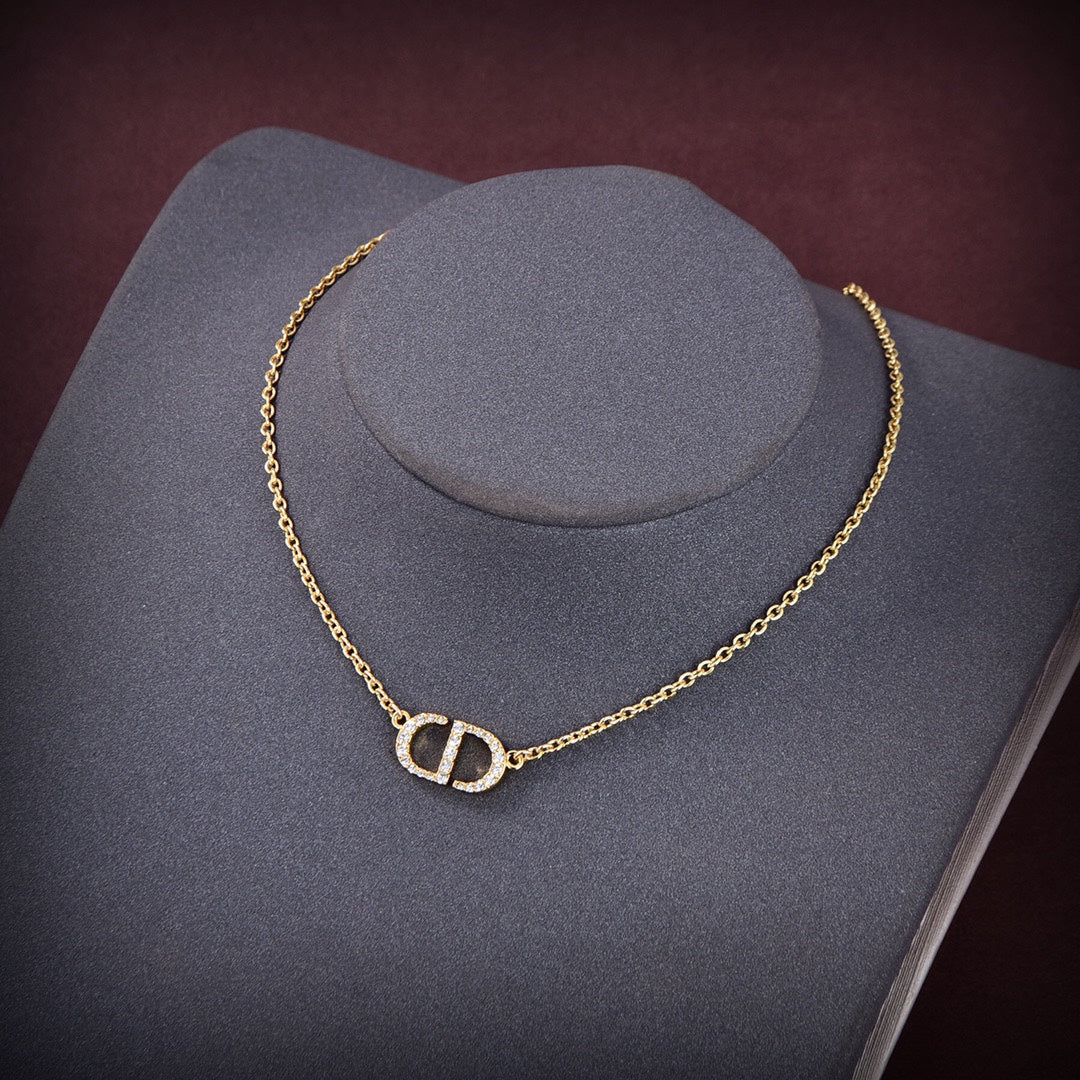 18K Dior Petit Diamonds Necklace