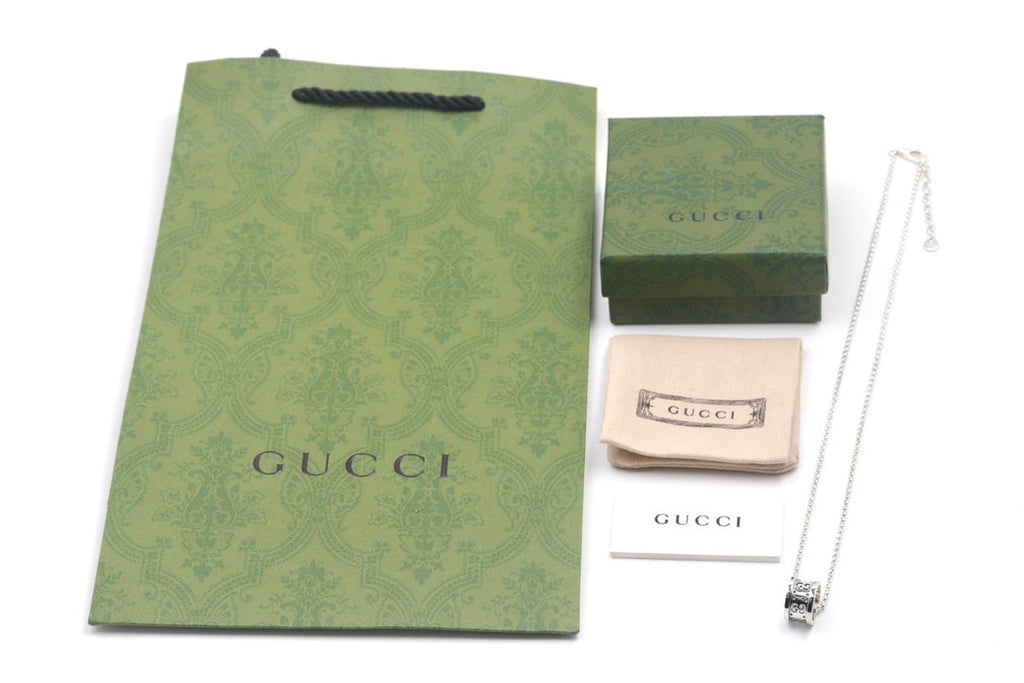 18K Gucci Double Icon Twirl Necklace