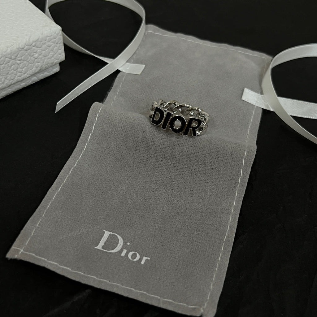 18K Dior Chain Ring