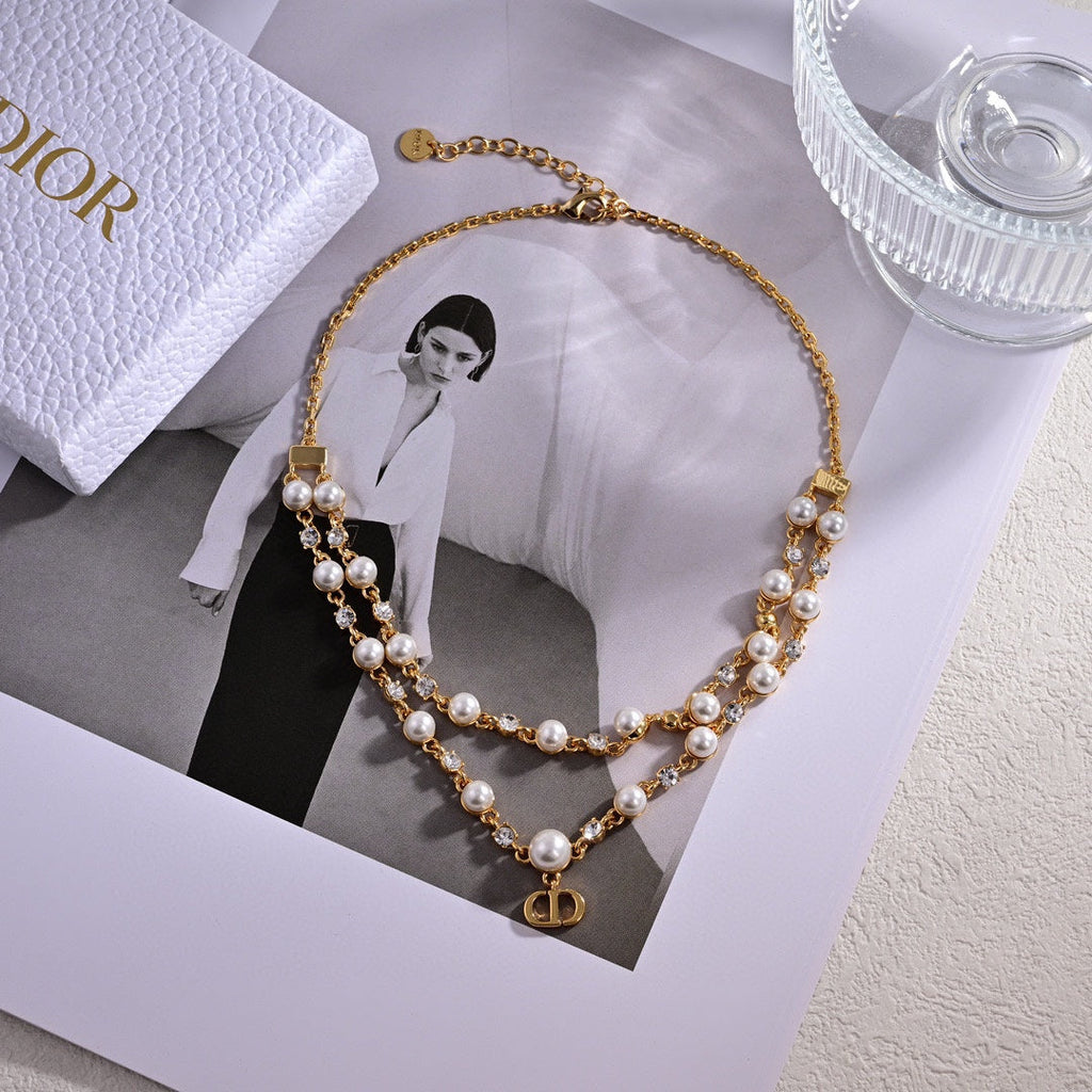 18K Dior Petit Treasure Necklace