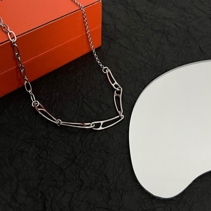 18K Hermes Chaine D'ancre Chain Necklace