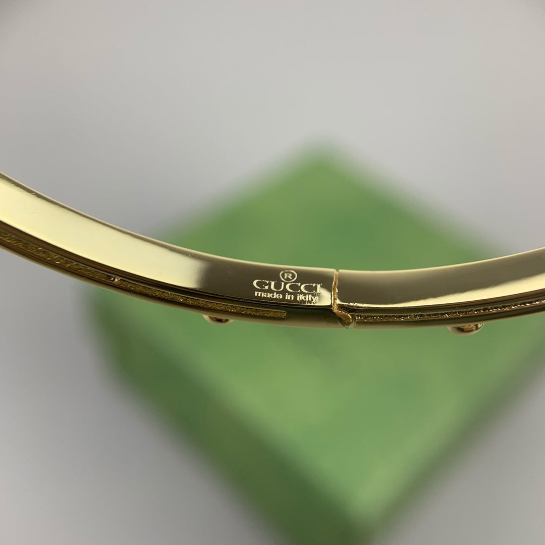 18K Gucci Double Running Gucci Bracelet