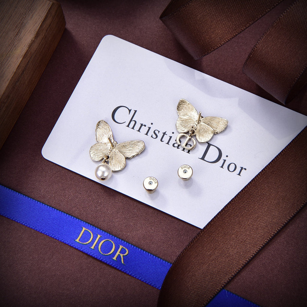 18K Dior M ̈¦tamorphose Earrings