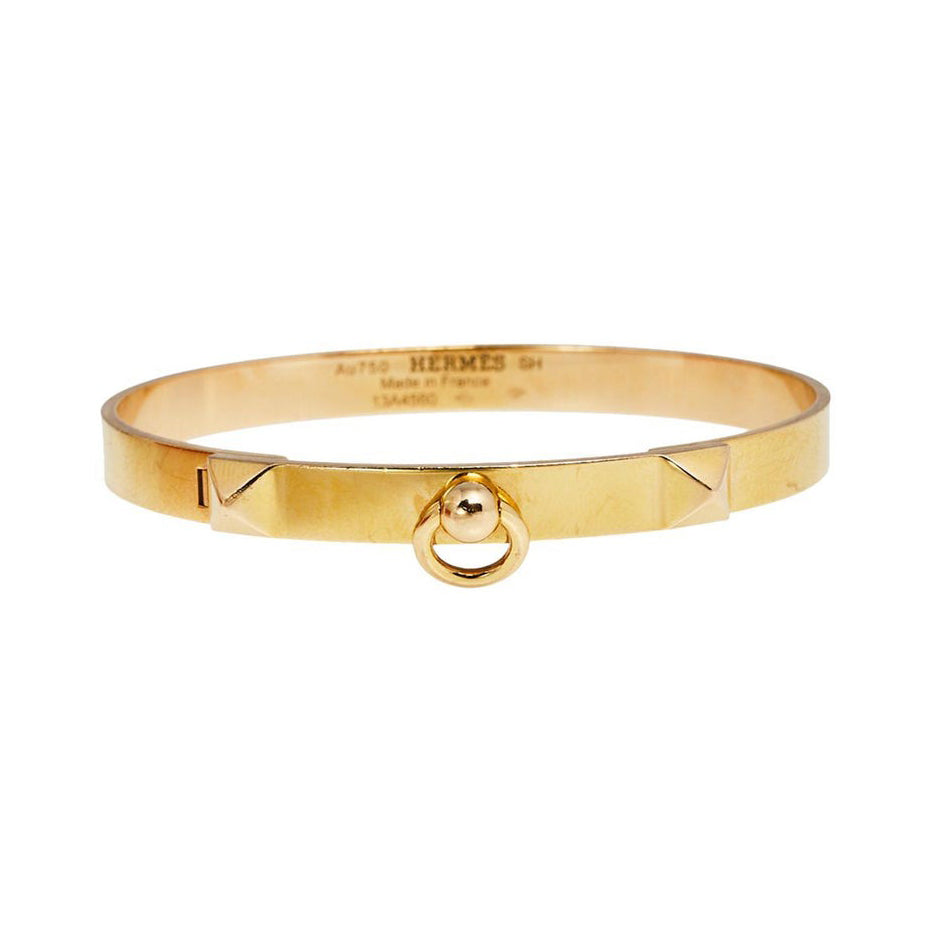 18K Hermes Collier De Chien Bracelet